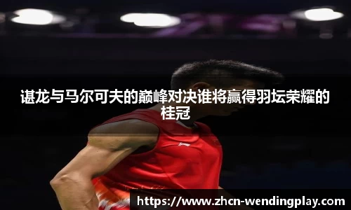 谌龙与马尔可夫的巅峰对决谁将赢得羽坛荣耀的桂冠